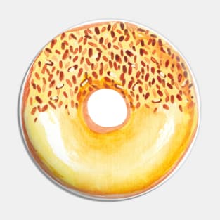 Yellow donut Pin