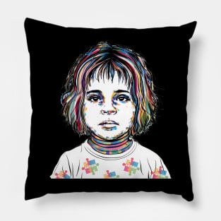 Cure Ableism Not Autism,Neurodiverse Universe ,Autism Awareness Pillow