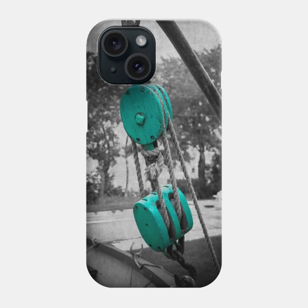 Block and Tackle Phone Case by Enzwell