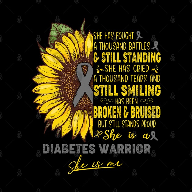 Diabetes Awareness She is A Diabetes Warrior She is Me by ThePassion99