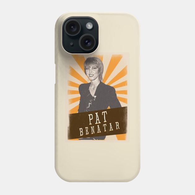 Vintage Aesthetic Pat Benatar 80s Phone Case by SkulRose