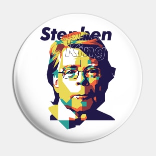 Stephen King WPAP Style Pin