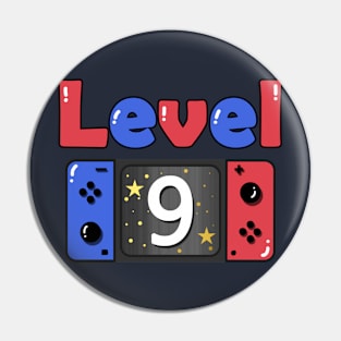 level 9 birthday 9 year old Pin