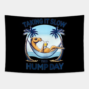 Taking It Slow This Hump Day A  Camel Twist Tapestry