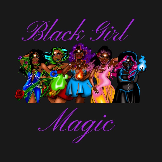 Black Girl Magic by RoxyJoCreations