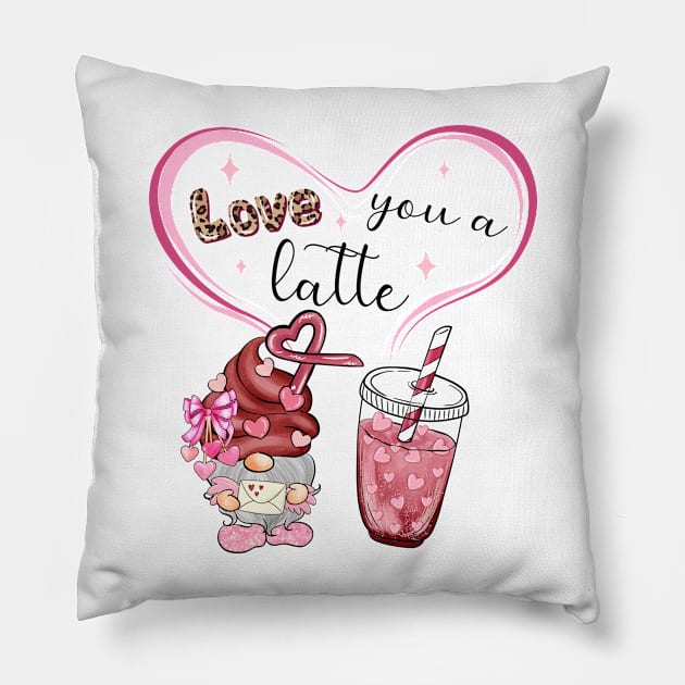 Love you a latte Pillow by Roxy-Nightshade