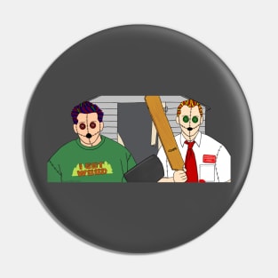 Shaun of the Dead Ragdolls Pin