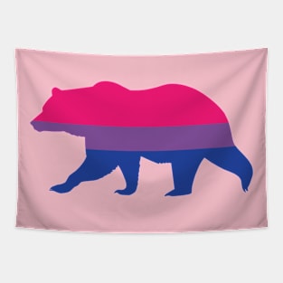 Pride Animals- Bisexual Bear Tapestry