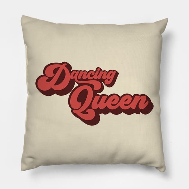 Dancing queen 1 Pillow by Karburator By Studio
