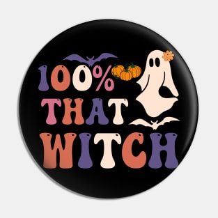 I am 100% that Witch Pin