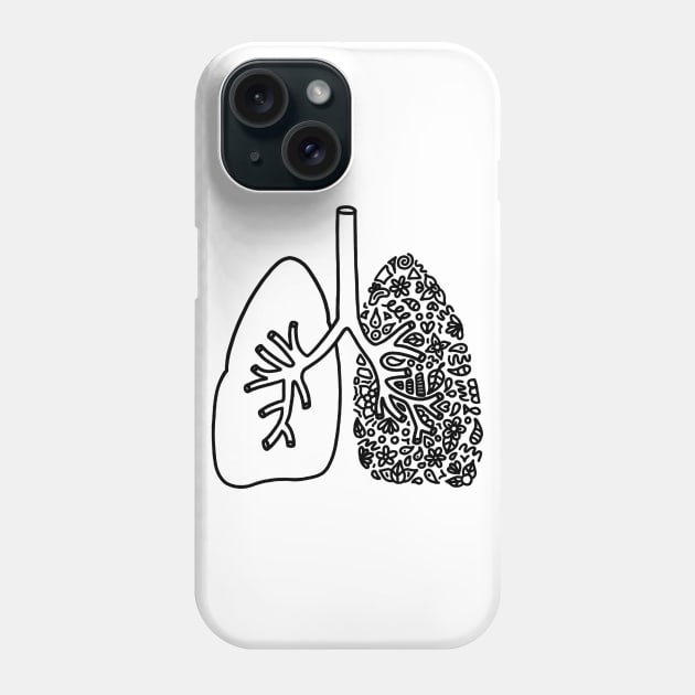 Healthy lungs Phone Case by Davbel