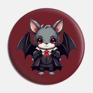 Kawaii Vampire Bat Pin