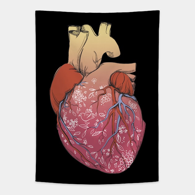 Heart 1 Tapestry by EveFarb