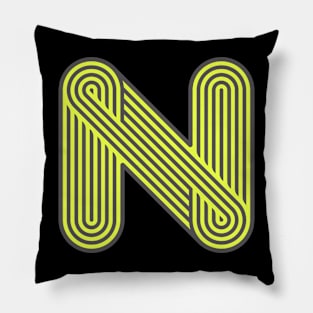 Alphabet N Pillow