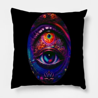 Extraterrestrial Alien Onslaught. Pillow