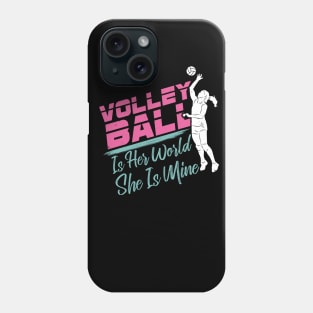 Cute Volleyball Mom Sport Lover Gift Phone Case