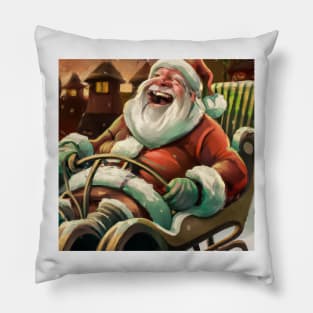 Jolly Santa Pillow