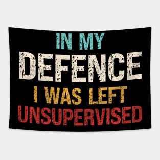 In My Defence I Was Left Unsupervised Tapestry