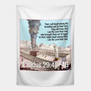 Exodus 29:45-46 Tapestry