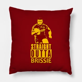 Brisbane Broncos - Shane Webcke - STRAIGHT OUTTA BRISSIE! Pillow