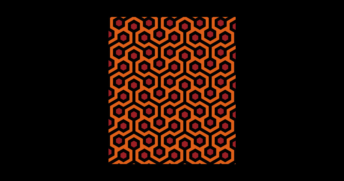Overlook Hotel Carpet Pattern Variation Overlook Posters and Art