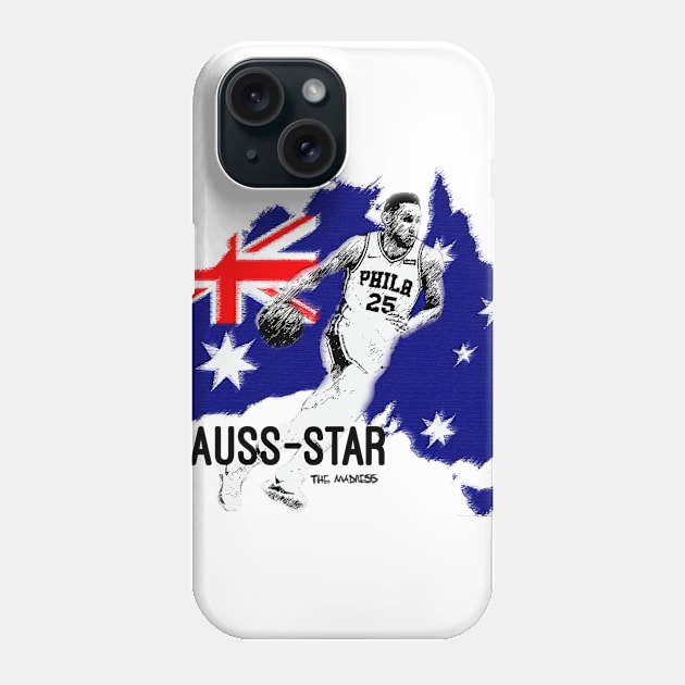 AUSS-STAR | The Madness Podcast Phone Case by Philly Focus, LLC