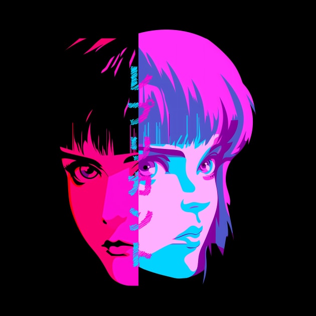 Replicant Japanese Anime Design by NeonOverdrive