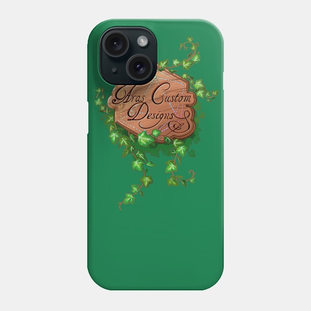 Aras Custom Designs Logo - Druid Version Phone Case by ArasSivad