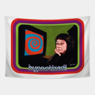 Hypnotizing television Tapestry