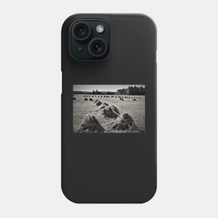 Amish , Hay Stacks Phone Case