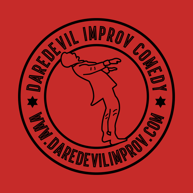 DareDevil Logo Black by DareDevil Improv