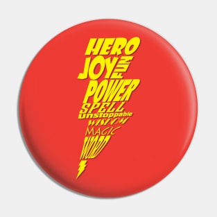 Hero Shazam Pin