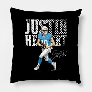 Justin Herbert Los Angenel C Bold Pillow