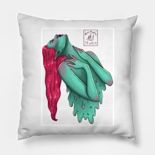 Melting Woman Pillow