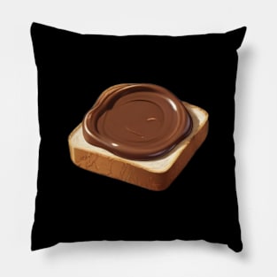 Chocolate Toast Sandwich Bread Vintage Yummy Vintage Coffee Sweet Pillow