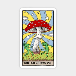 Tarot Frog The Mushroom Magnet