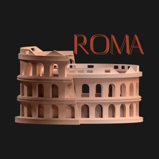 Roma and the Colosseo T-Shirt