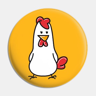 Chicken Cute Pin