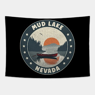 Mud Lake Nevada Sunset Tapestry