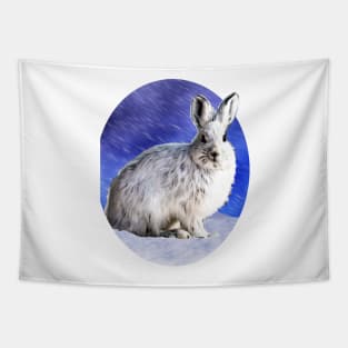 Snow Bunny Tapestry