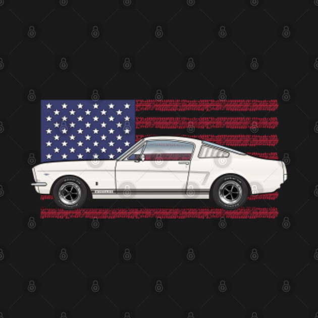 Discover Flag-Wimbledon White - 66 Fastback - T-Shirt