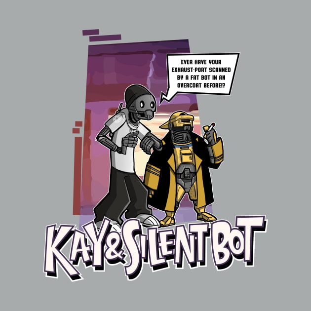 Kay & Silent Bot by TreemanMorse