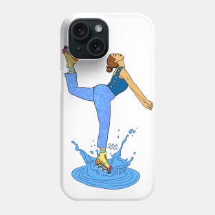 Aquarius Rollergirl Phone Case