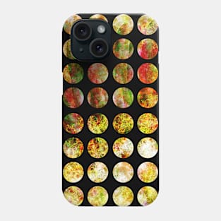 Pilgrimage (64 circles geometric grid) Phone Case