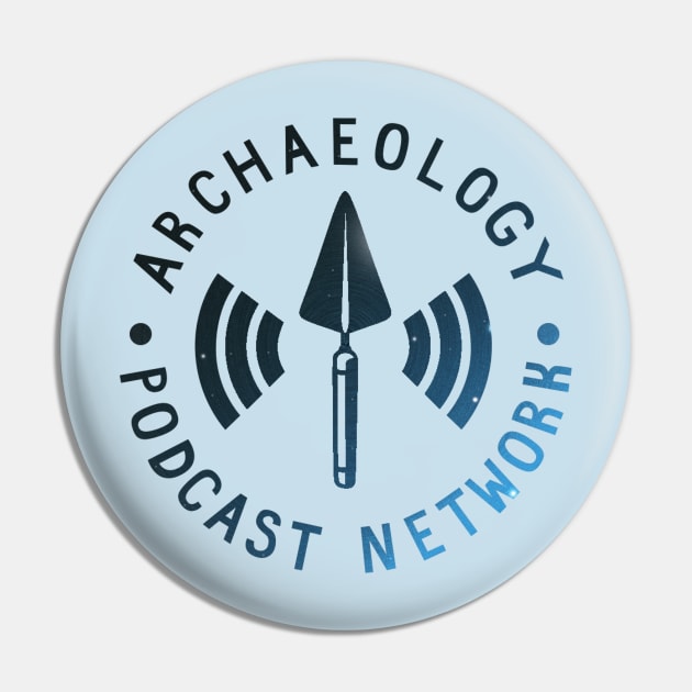 APN Galaxy: Sapphire Pin by Archaeology Podcast Network