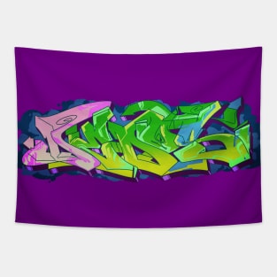 Dedos Graffiti letters Tapestry