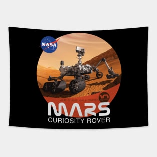 Mars Rover Curiosity 10 years Tapestry