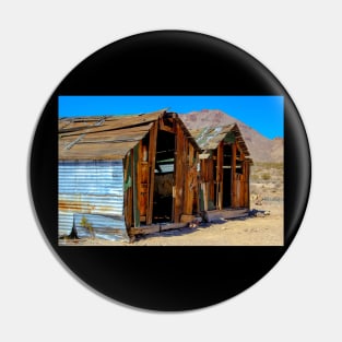 Old Mining Shacks Pin