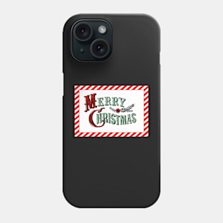 Merry Christmas Card Phone Case