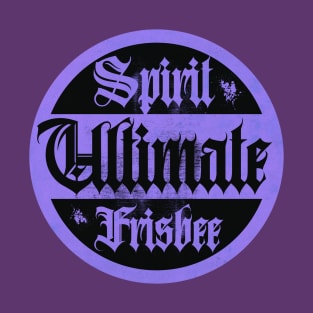 Ultimate Frisbee Purple Spirit T-Shirt